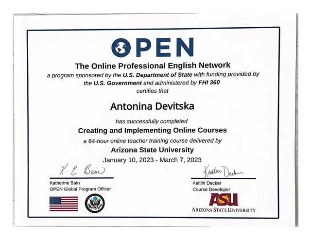 Creating and Implementing Online Courses (OPEN Program)